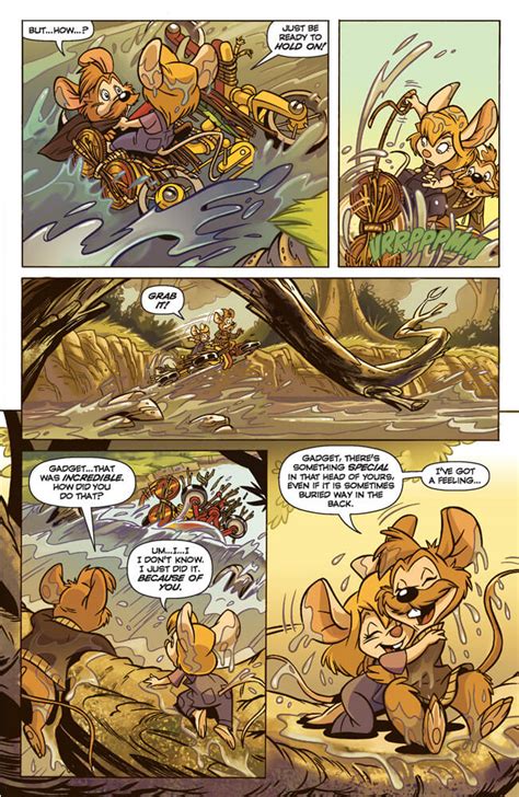 First Look Preview Chip N Dale Rescue Rangers Comic From Boom Studios Inside The Magic