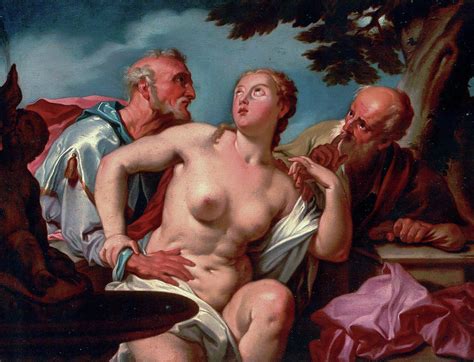 Susanna Suprised By The Elders Painting By Orazio Gentileschi Fine