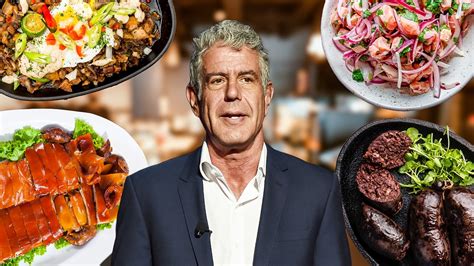 12 Foods That Anthony Bourdain Loved