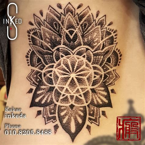 Black Work Tattoo By Bahn Tattooer Of Inkeds Tattoo Shop Tattoo Studio