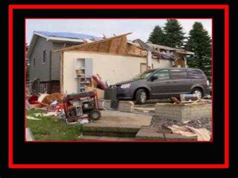 Weather Service Crew Surveys Wisconsin Tornado Damage
