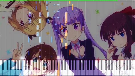 New Game Season 2 Ending Piano Tutorial ♪ Synthesia Midi ♪ Youtube