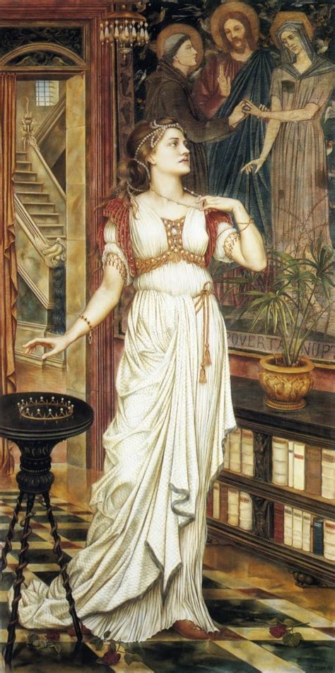 Large Size Paintings Evelyn De Morgan The Crown Of Glory 1896