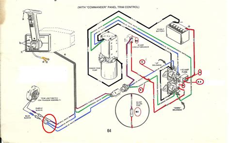 In pdf or jpg files. I have a Mercruiser Alpha 1 (1996). The "up" trim does NOT activate the pump. The "down" does ...