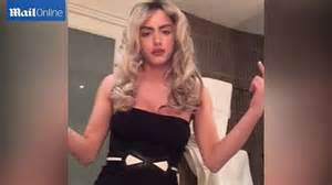 Gabi Grecko Films Bizarre Home Rap Video About Sex Money And Surgery Daily Mail Online