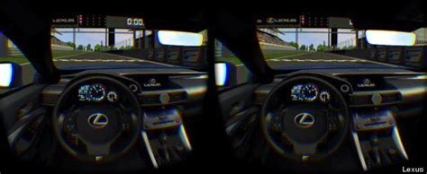 lexus starts using oculus rift for test drives huffpost uk tech