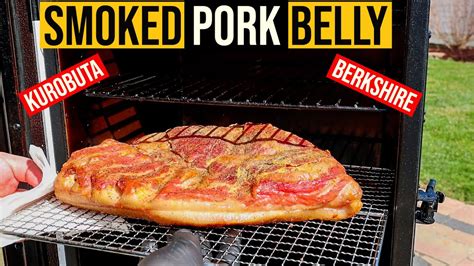 Smoked Pork Belly In A Pellet Smoker Bbq Teacher Video Tutorials