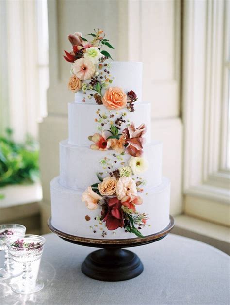 110 Fall Wedding Cakes That Deserve A Standing Ovation In 2022 Fall