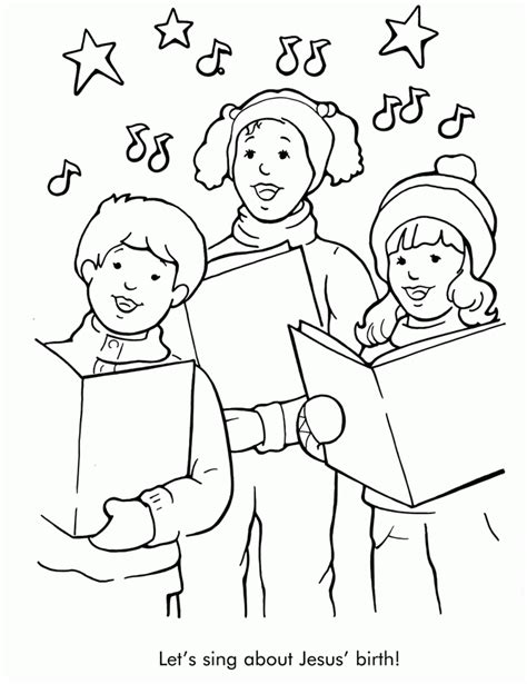Singing Coloring Pages Coloring Home