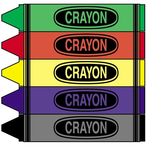 Yellow20crayon20clipart Clip Art Crayon Writing Forms