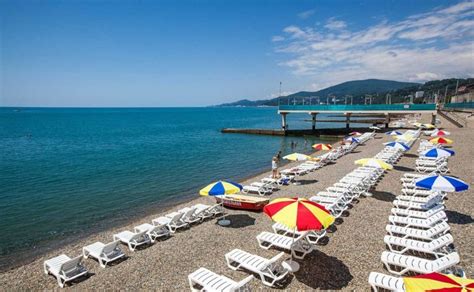 12 Beaches Of Sochi Are Fighting For The Blue Flags
