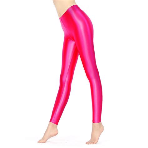 high waist shiny spandex leggings glossywear designs spandex
