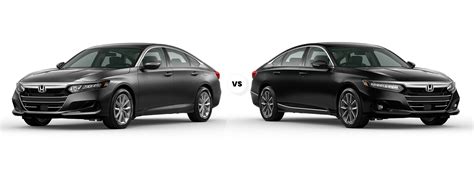 2022 Honda Accord Lx Vs Ex L Trim Differences Price Features