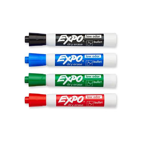 1 Pc Low Odor Dry Erase Markers Chisel Tip Whiteboard Marker Pen Office