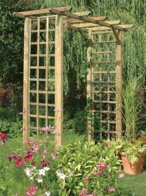 Chic And Simple Garden Trellis That You Can Do It Yourself Homiku