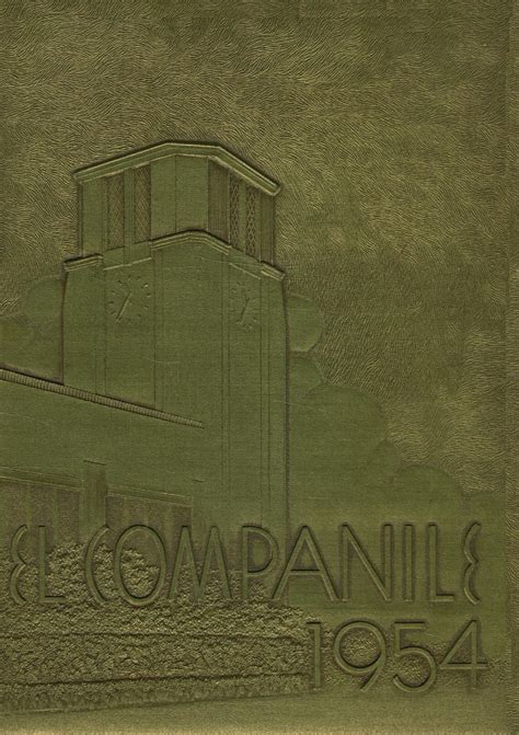 1954 Yearbook From Compton High School From Compton California