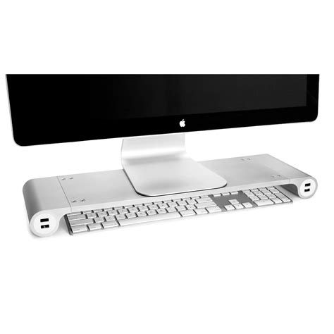 Quirky Space Bar Desk Organizer With Usb Ports Aluminum 工学