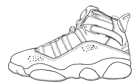 How To Draw Shoes Jordans Step By Step
