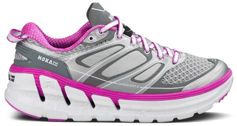 Podular outsoles and new midsoles provide cushion and traction. HOKA Women's Conquest 2 Running Shoes