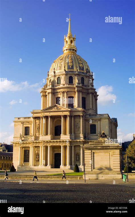 Eglise Du Dôme Church Of Hôtel Des Invalides Paris France Europe