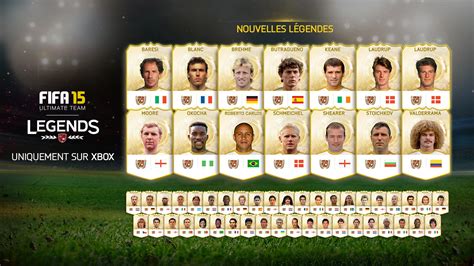 Fifa 15 Ultimate Team Les Légendes Toujours Exclusifs Xbox One Mag