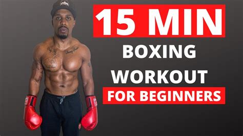 15 Minute Punching Bag Workout For Beginners Boxing For Beginners