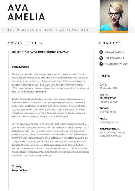 This cover letter example makes a positive impression because the job applicant showcases exactly why she wants to make a start in a new field. ATS Friendly Cover Letter Template Word Format (DOC/DOCX)