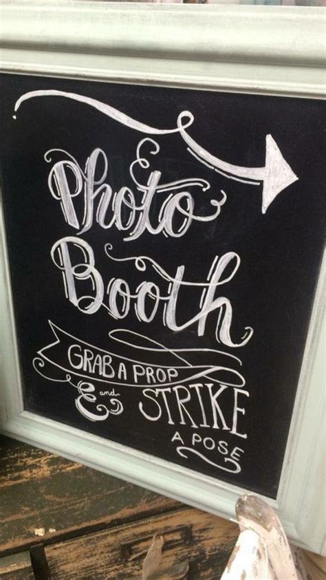 Photo Booth Chalkboard Quote Art Photo Booth Home Decor Decals