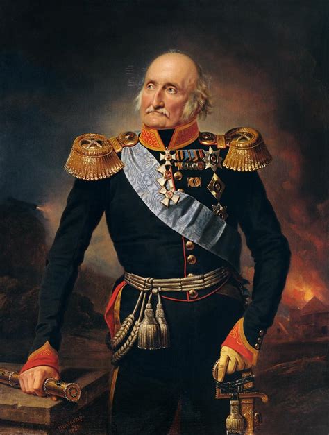 Portrait Of Field Marshal Count Ludwig A Franz Krüger As Art Print Or