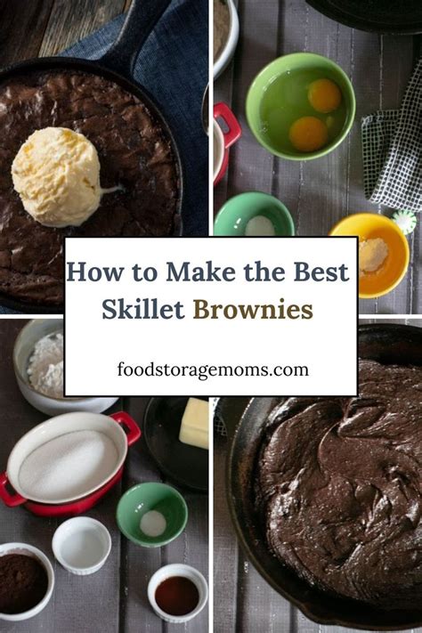 The Best Skillet Brownies In Cast Iron Skillet Brownie Skillet