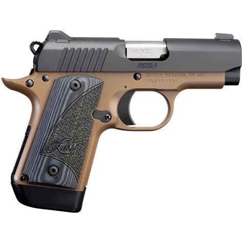 Kimber Micro 9 9mm Luger 315in Tru Tanmatte Black Pistol 71 Rounds