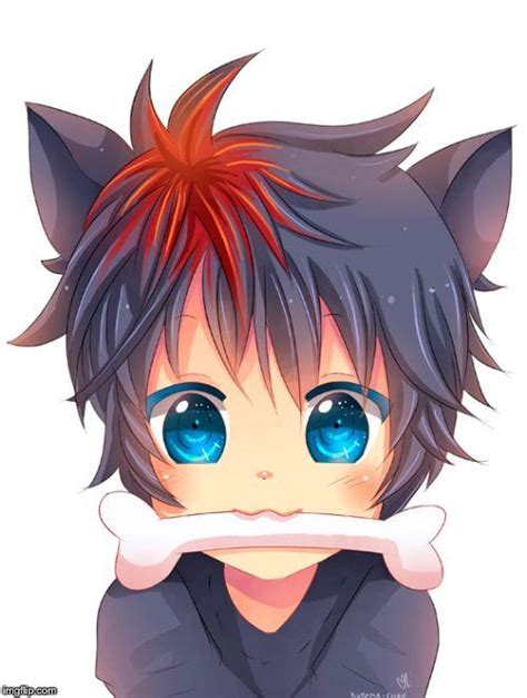 Custom Image Anime Cat Boy Anime Child Anime Neko