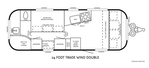 Floor Plans For Airstream Travel Trailers Floorplans Click