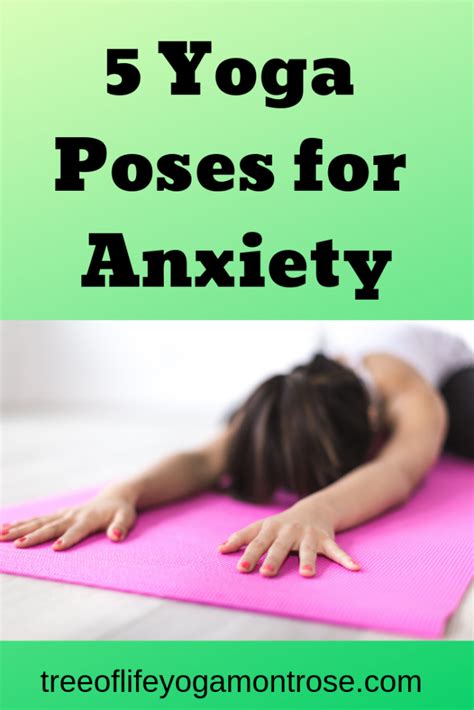 Yoga Poses For Anxiety Relief Tree Of Life Yoga And Wellness