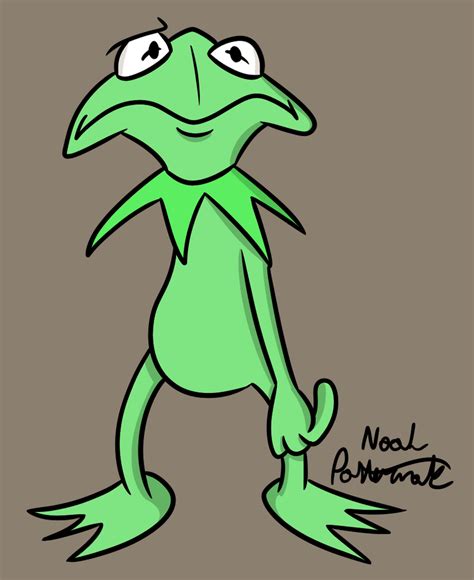 One Character A Day 11 Kermit The Frog By Noahthecartoonist On Deviantart