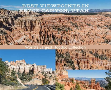 Best Viewpoints In Bryce Canyon National Park Utah