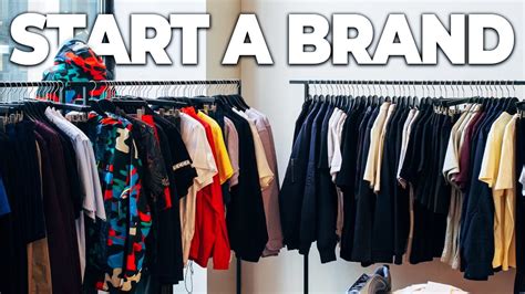 10 Tips To Starting Your Own Clothing Brand From Your Couch Youtube