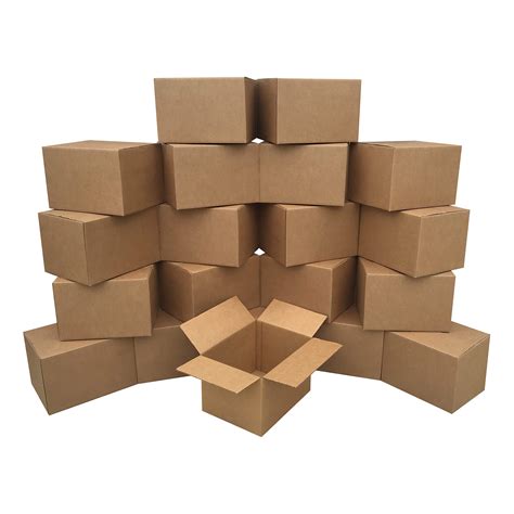 Amazon Basics Cardboard Moving Boxes 20 Pack Medium 18 X 14 X 12