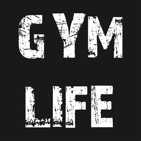 Gym Life Fitness T Shirt Teepublic