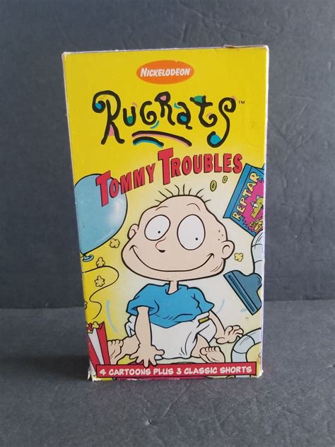 Rugrats Tommy Troubles VHS Animated EBay