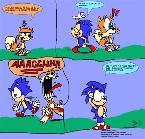 Sonic And Tails Comic By Spongefox On Deviantart