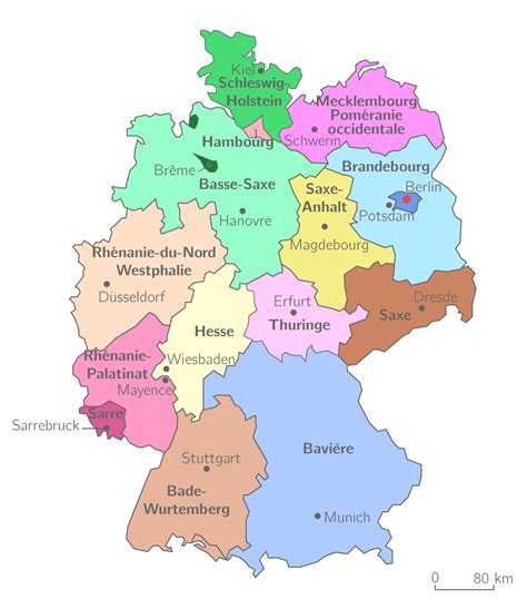 De (code à 3 lettres : Les régions en France et en Allemagne - 1ES - Carte bilan ...