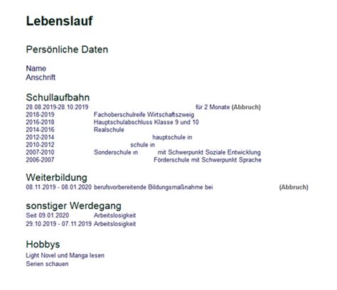 Wenn sie die zeiträume der arbeitslosigkeit im lebenslauf angeben wollen, dann bezeichnen sie diese zeiträume nicht mit „arbeitslosigkeit oder „arbeitslos, weil dies inaktivität kennzeichnet. Arbeitslos Im Lebenslauf Schreiben / Lebenslauf Arbeitslosigkeit Nicht Verschweigen Berlin De ...