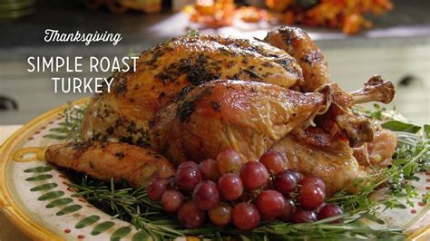 Simple Roast Turkey With Fresh Herbs Recipe Paula Deen Recipe