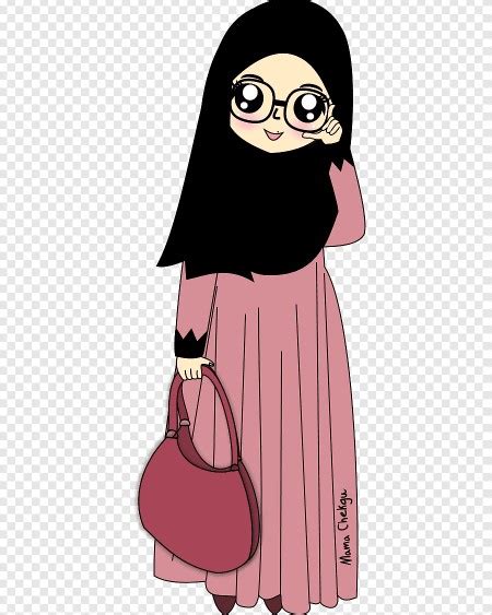 Gambar Kartun Muslimah Animasi Ibu Dan Anak Islami