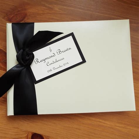 Condolence Book | Small - Love Bespoke