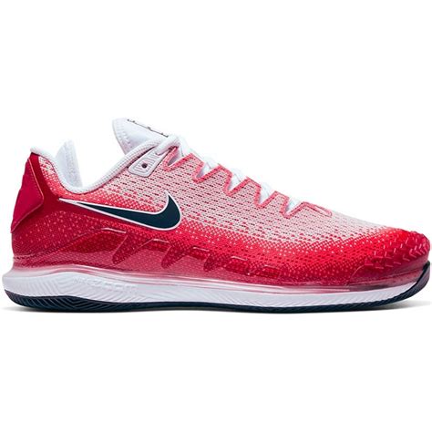 Nike Air Zoom Vapor X Knit Mens Tennis Shoe Crimsonwhite