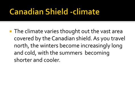 The canadian shield, also known as the laurentian plateau, is an extended area of exposed metamorphic and precambrian igneous rocks that form the geological core of north america. PPT - Social Studies 9 - Physical Geography of Canada Assignment PowerPoint Presentation - ID ...