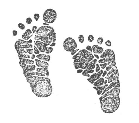 Baby Footprint Template Printable Clipart Free To Use Clip Art The