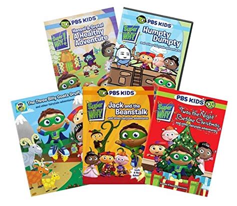 Buy Ultimate Pbs Super Why 6 Dvd Learning Collection The Three Billy